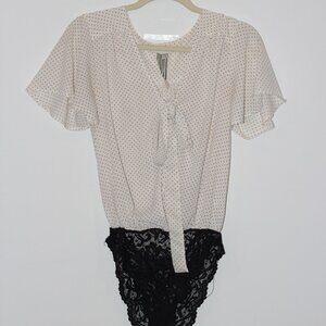 Free People Tie Bodysuit